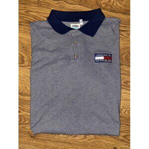 Vintage Jammin Shirts Brand Jamaica Tommy Hilfiger Mens Polo Shirt Size L